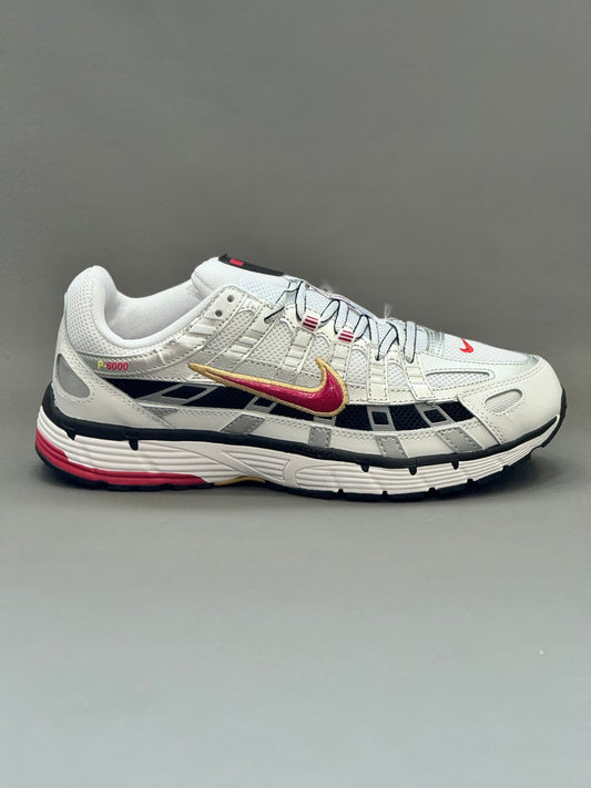 NIKE P-6000 WHITE GOLD RED