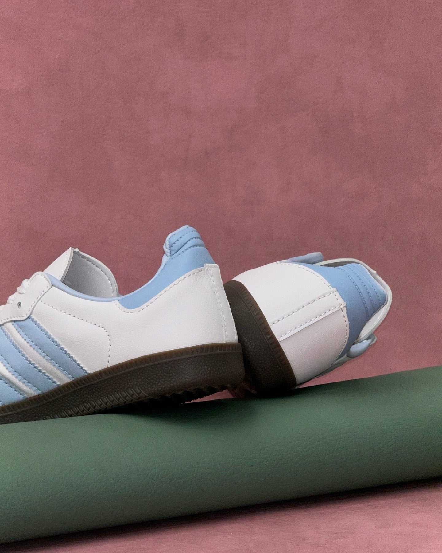 ADIDAS SAMBA WHITE HALO BLUE