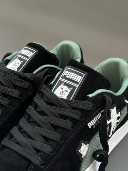 PUMA SUEDE RIPANDIP BLACK